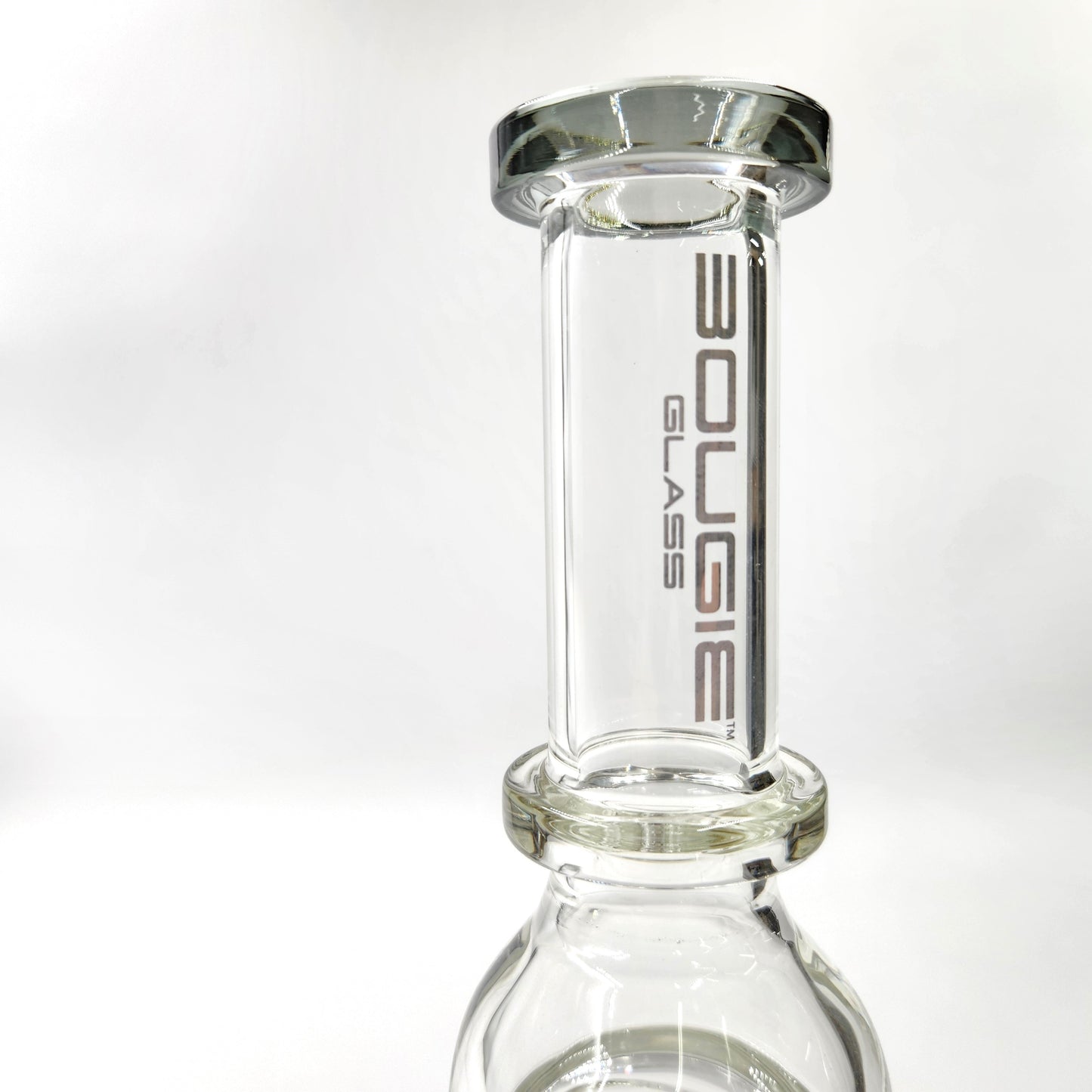 12" Bougie Glass Showerhead Perc Recycler Bong