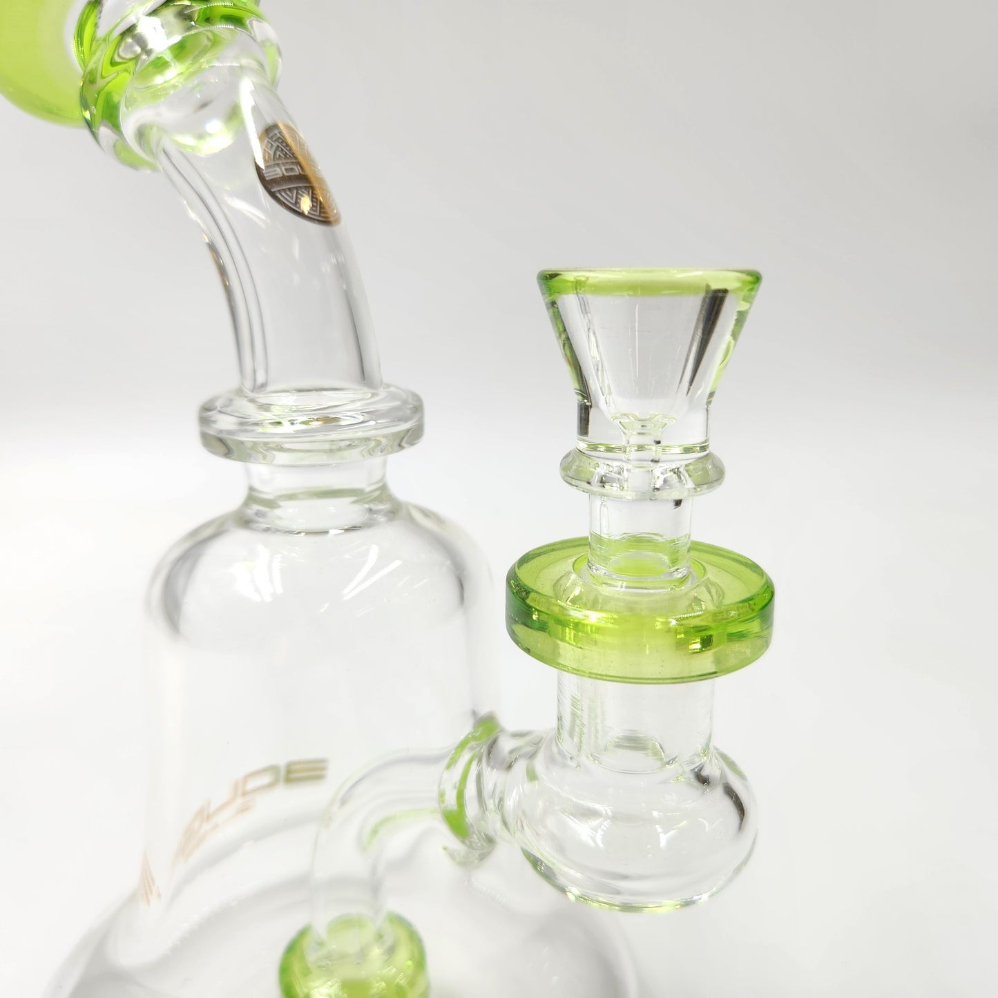 8" Bougie Bell Shape Circ Perc Bong