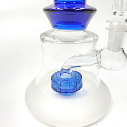 8" Opaque Base Circ Perc Bong