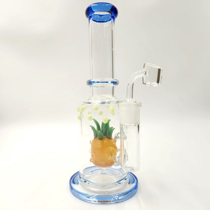 11" Pineapple Barrel Bong Rig