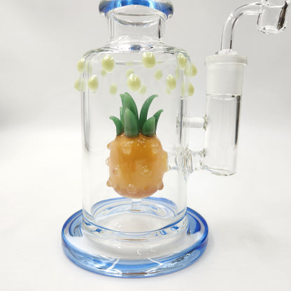 11" Pineapple Barrel Bong Rig