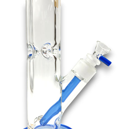 16" Bougie Straight Tube Heavy Duty Bong