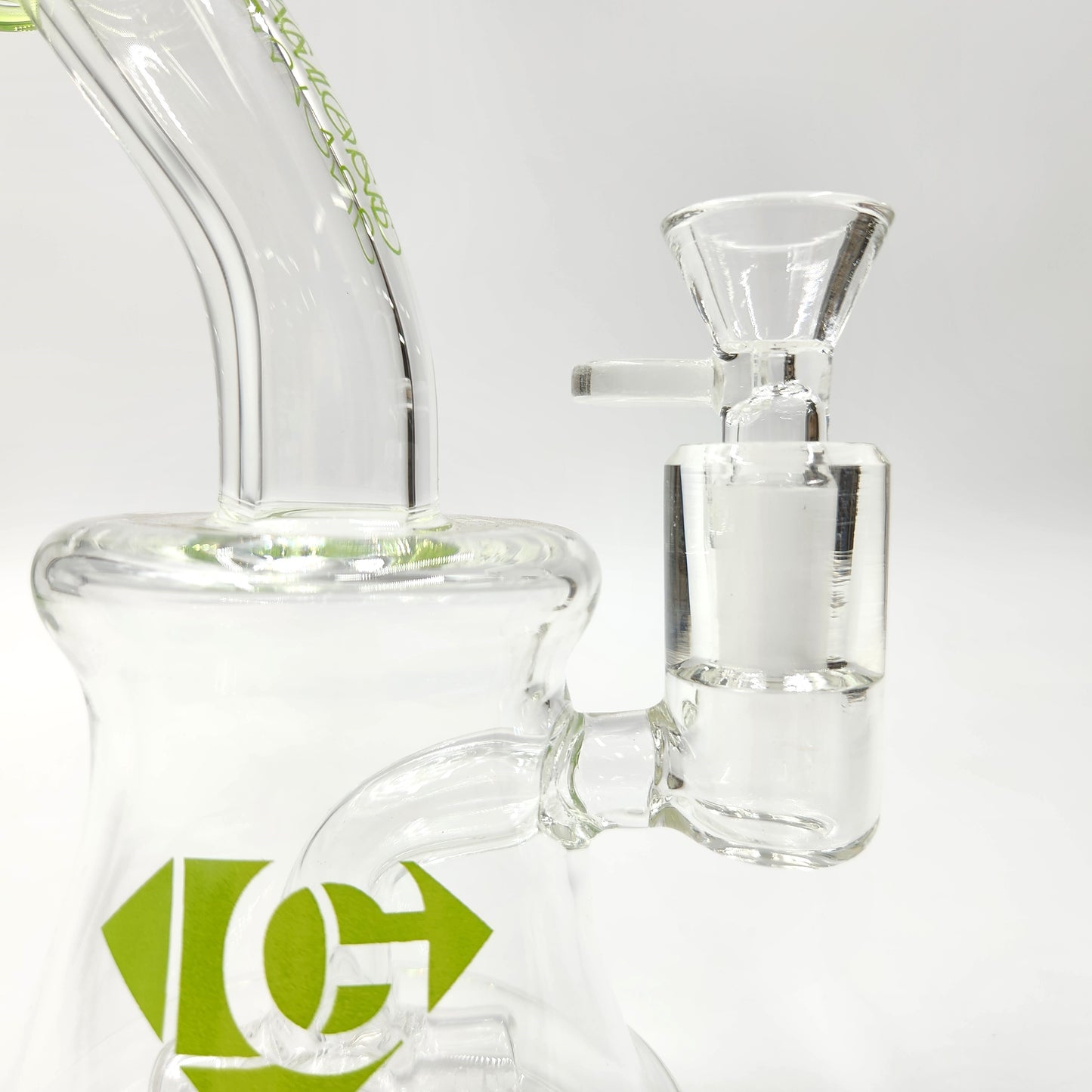 7" Diamond Quad Inline Perc Bong