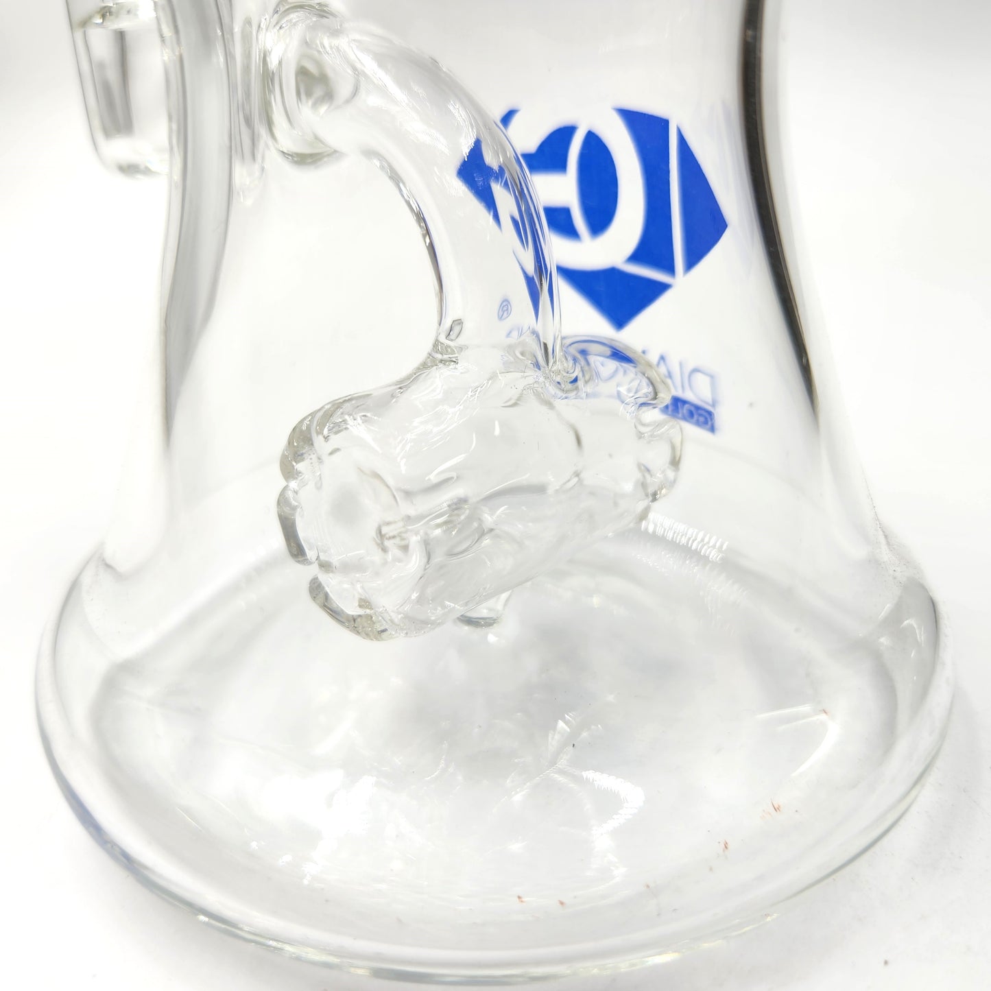 8" Diamond Barrel Perc Bong