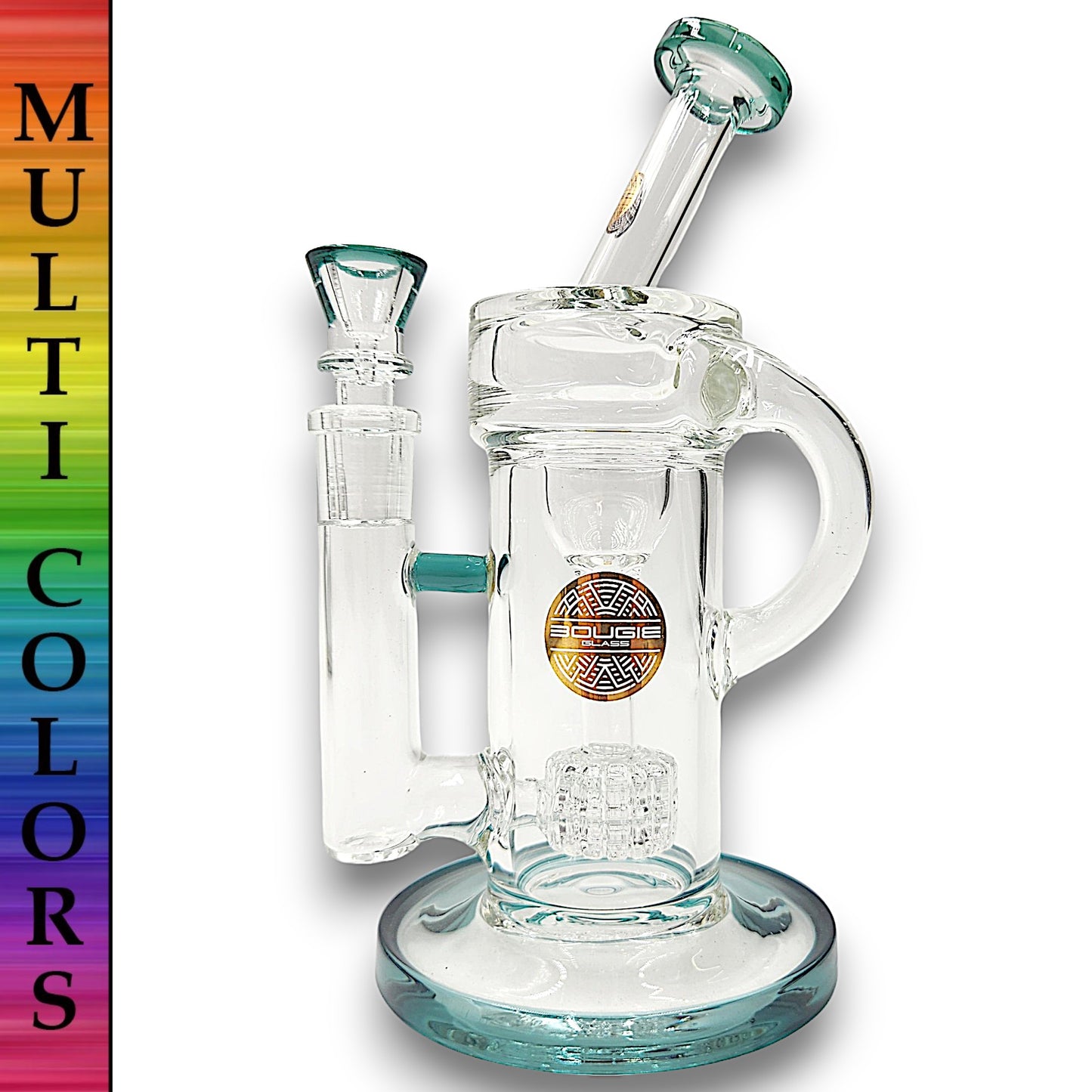 8" Bougie Matrix Percolator Recycler Bong