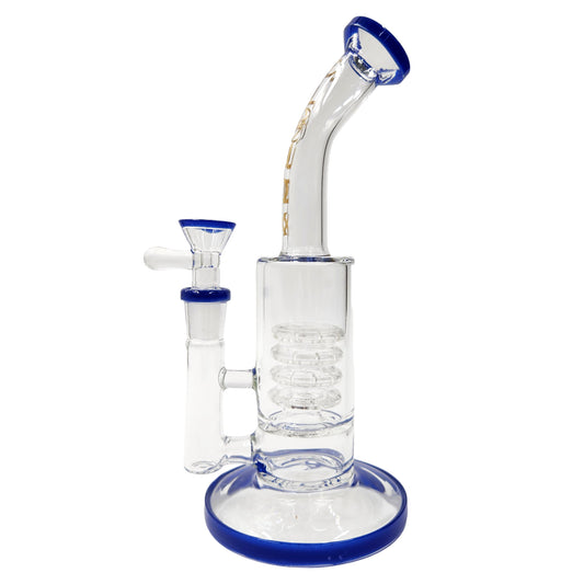 9" Cali CloudX Quad Stacked Circ Percolator Bong