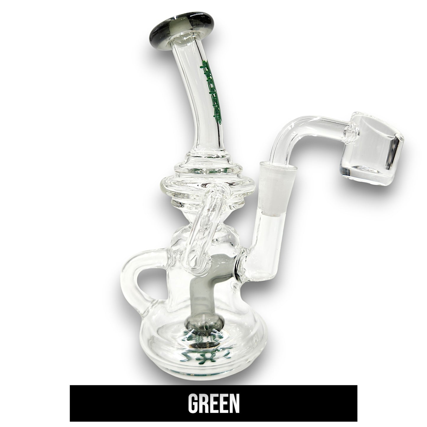 5" Ooze Mini Dab Rig Recycler Bong