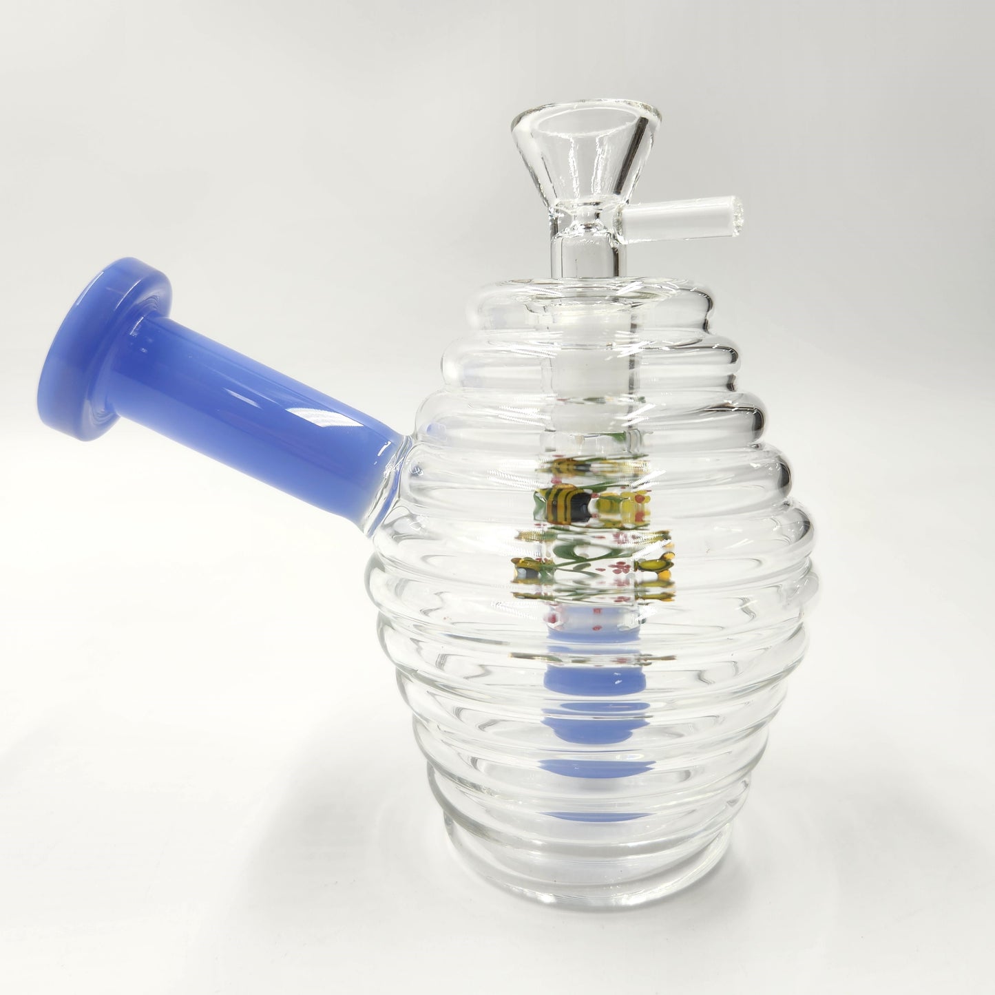 5" Bee Hive Honeycomb Bubbler Bong