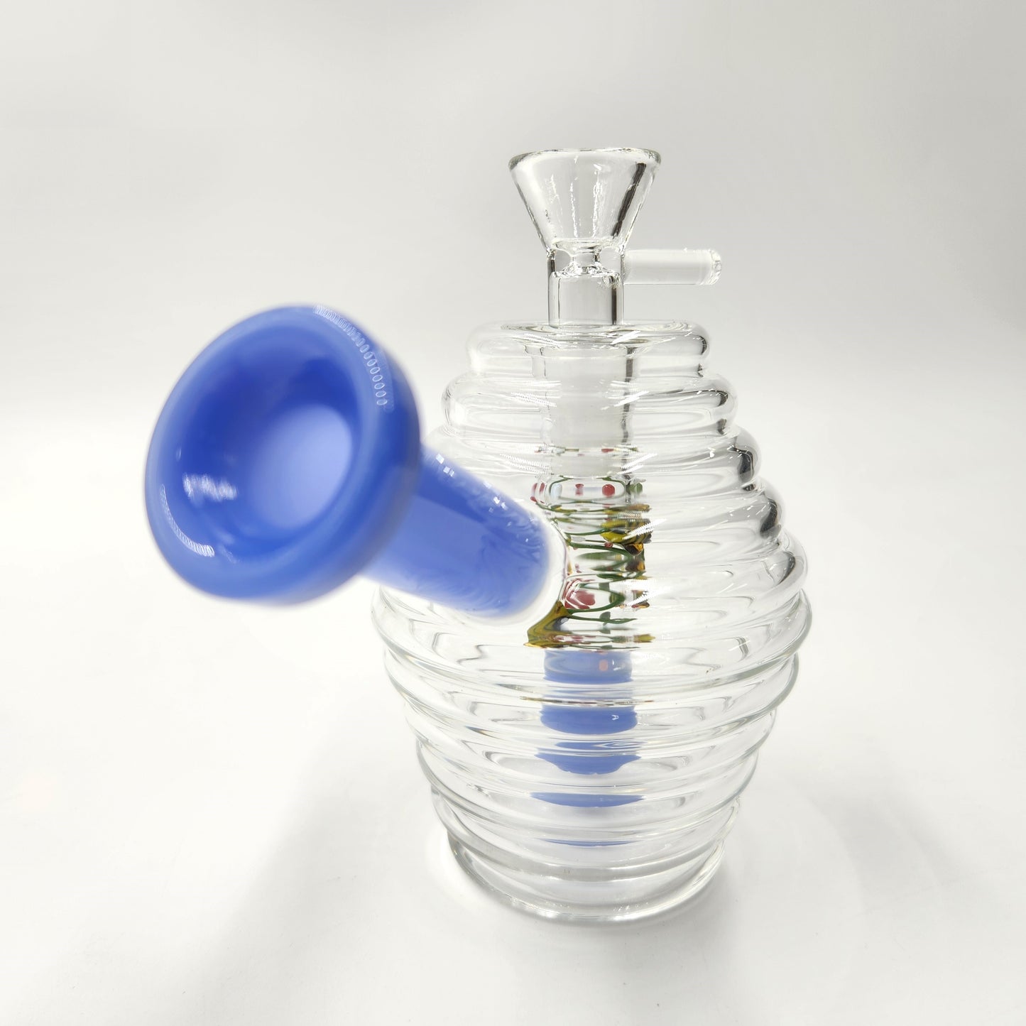 5" Bee Hive Honeycomb Bubbler Bong