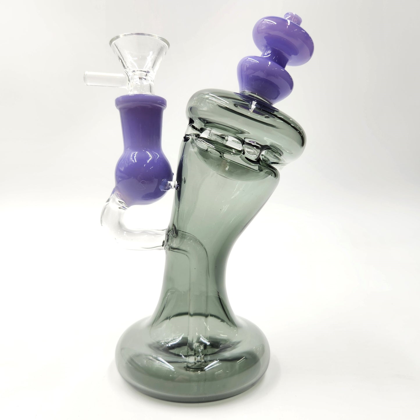 7" Queens Gambit Multi Hole Percolator Bong