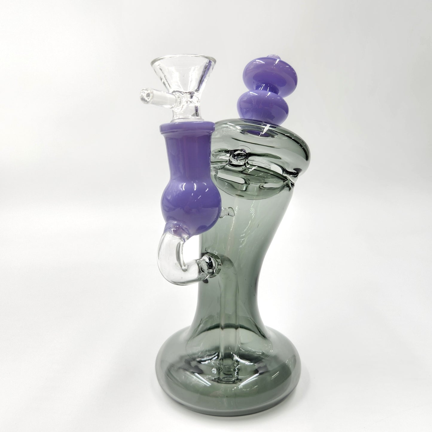 7" Queens Gambit Multi Hole Percolator Bong