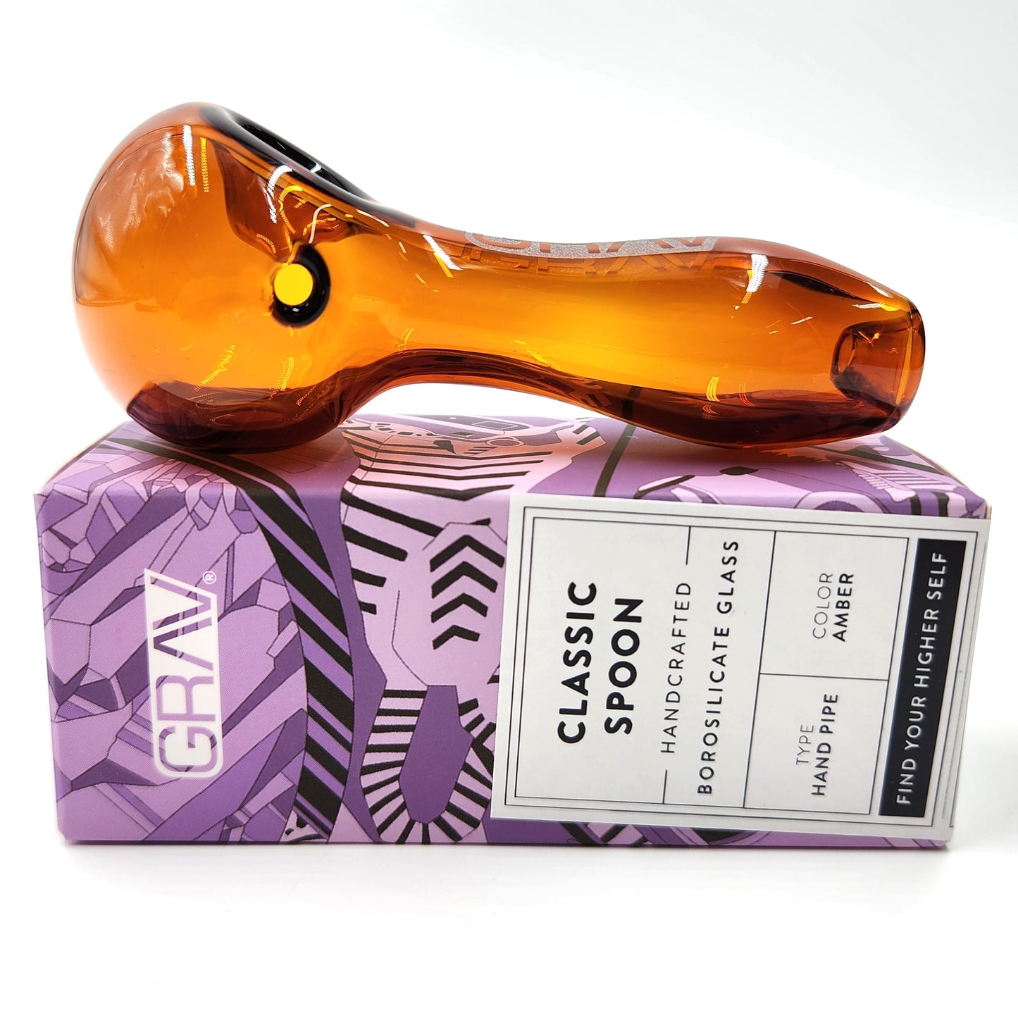 GRAV 4" Classic Glass Spoon Bowl