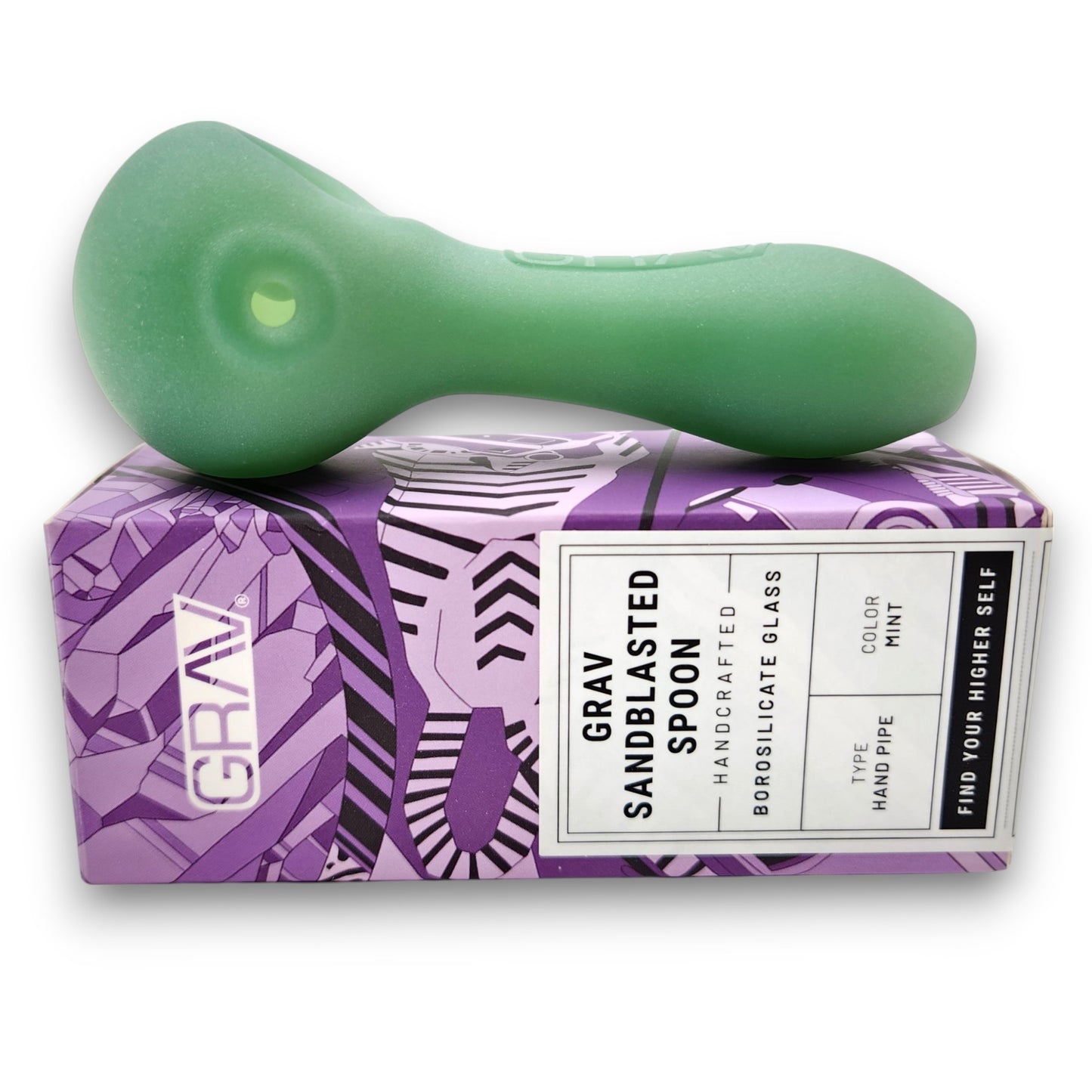 GRAV Sandblasted Spoon Hand Pipe