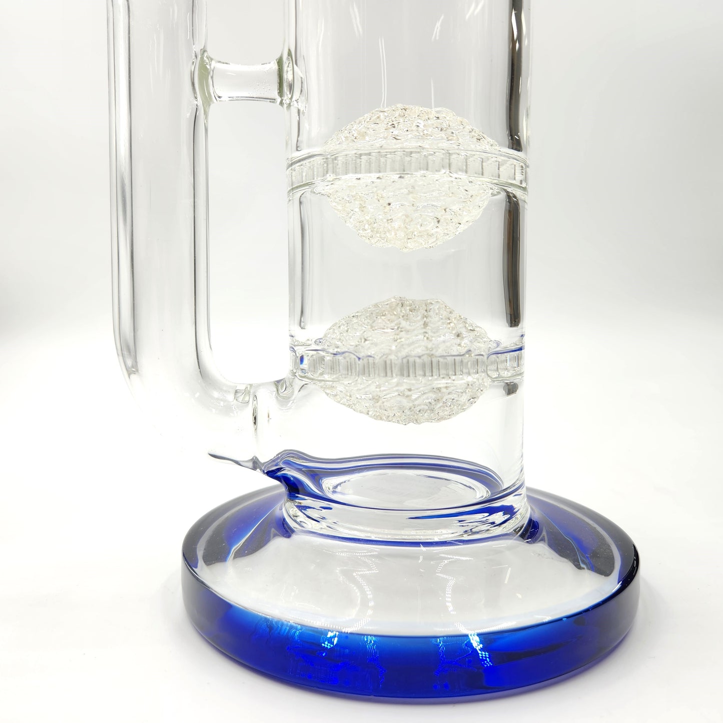 18" Clover Fritted Disc Turbine Perc Bong