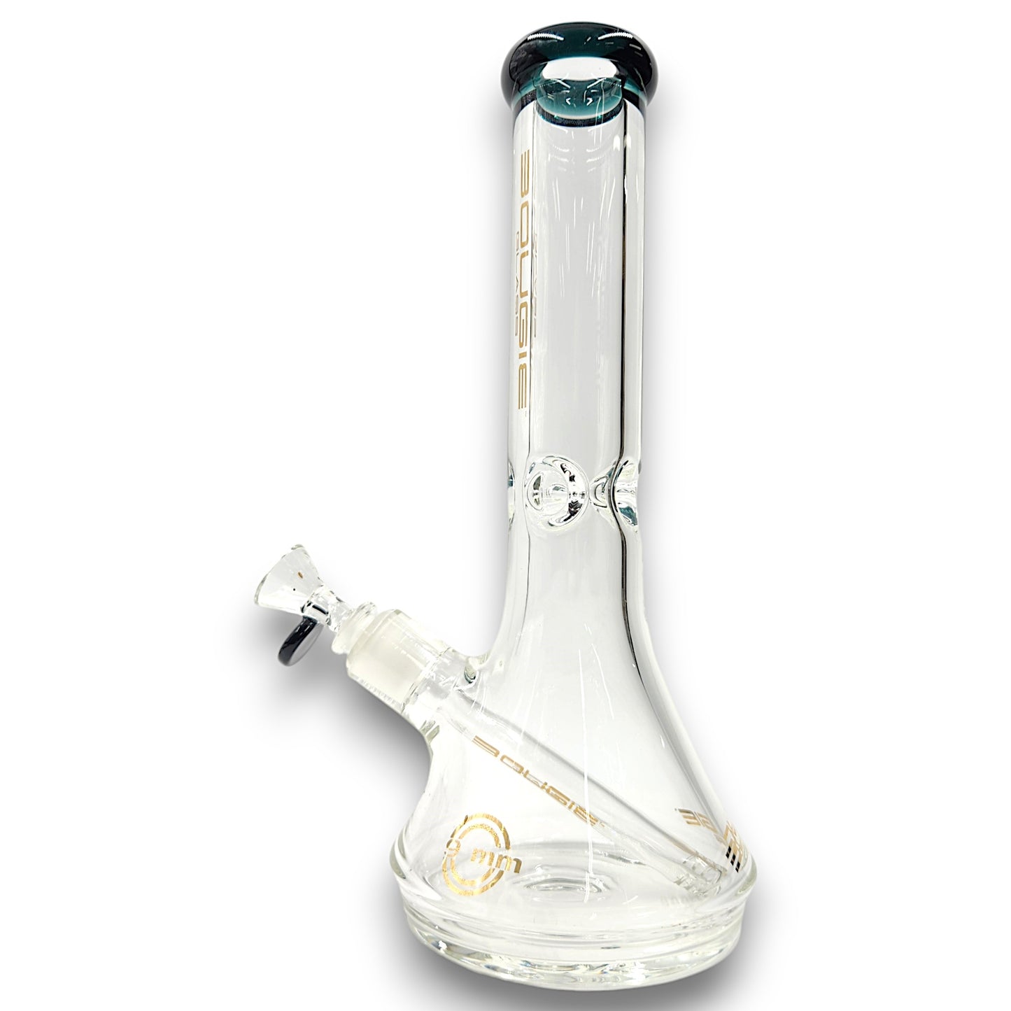 12" Bougie Glass Bell Shape Heavy Duty Beaker Bong