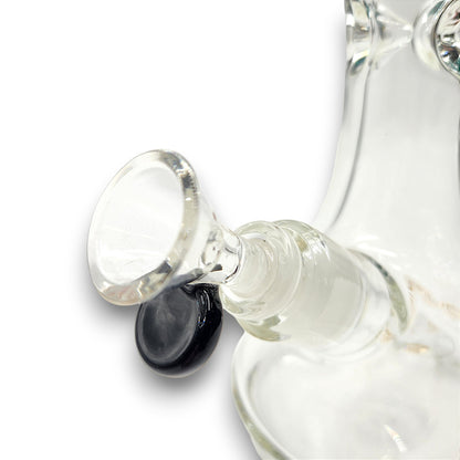 12" Bougie Glass Bell Shape Heavy Duty Beaker Bong