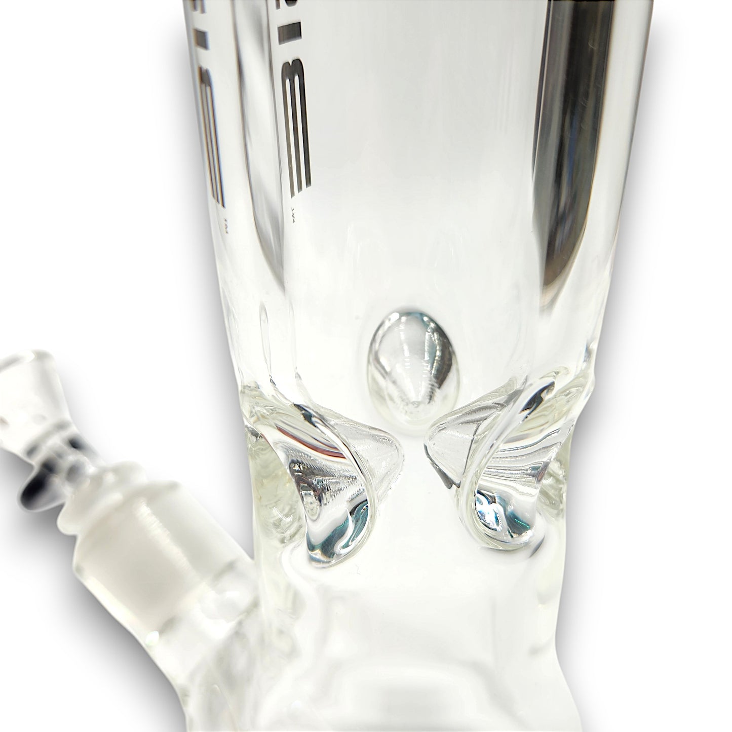 12" Bougie Glass Bell Shape Heavy Duty Beaker Bong