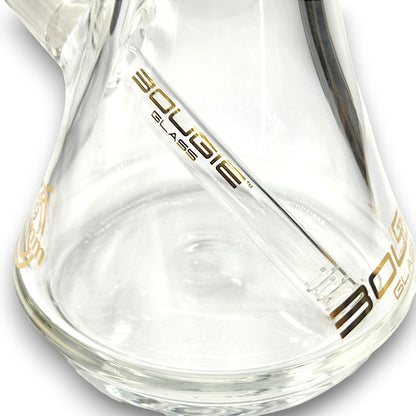 12" Bougie Glass Bell Shape Heavy Duty Beaker Bong