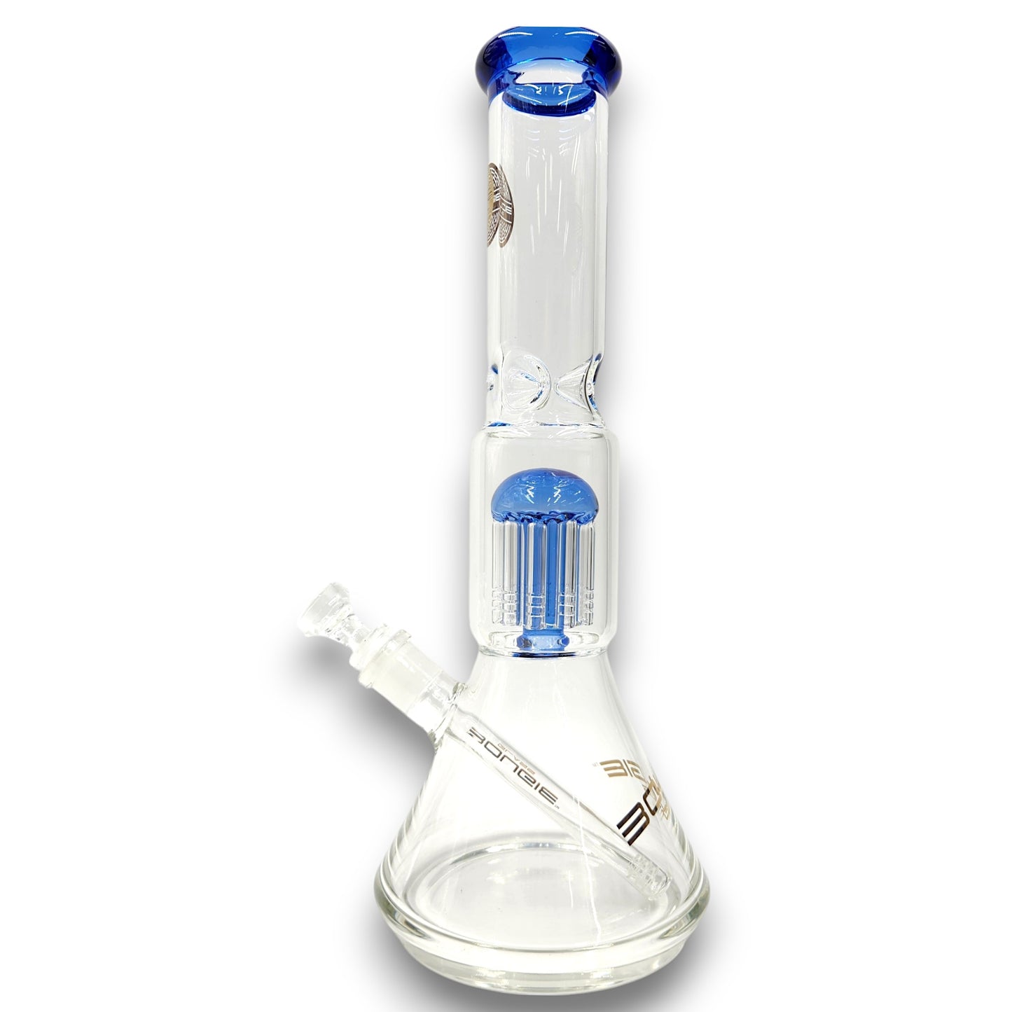 15" Bougie Glass Heavy Duty Tree Percolator Beaker Bong