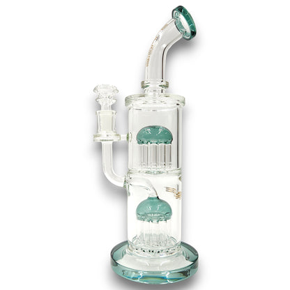 12" Bougie Dual Tree Percolator Bong