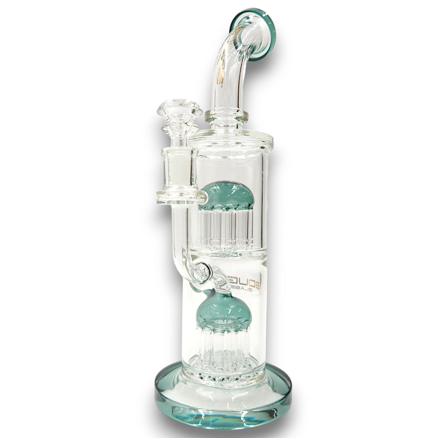 12" Bougie Dual Tree Percolator Bong