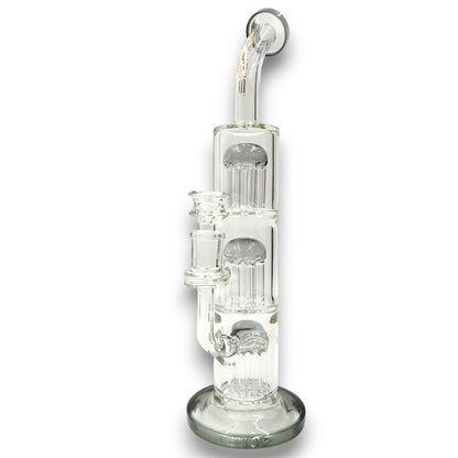 13" Bougie Triple Tree Percolator Bong