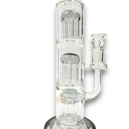 13" Bougie Triple Tree Percolator Bong