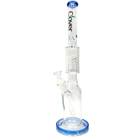 17" Clover Glass Showerhead Percolator Bong