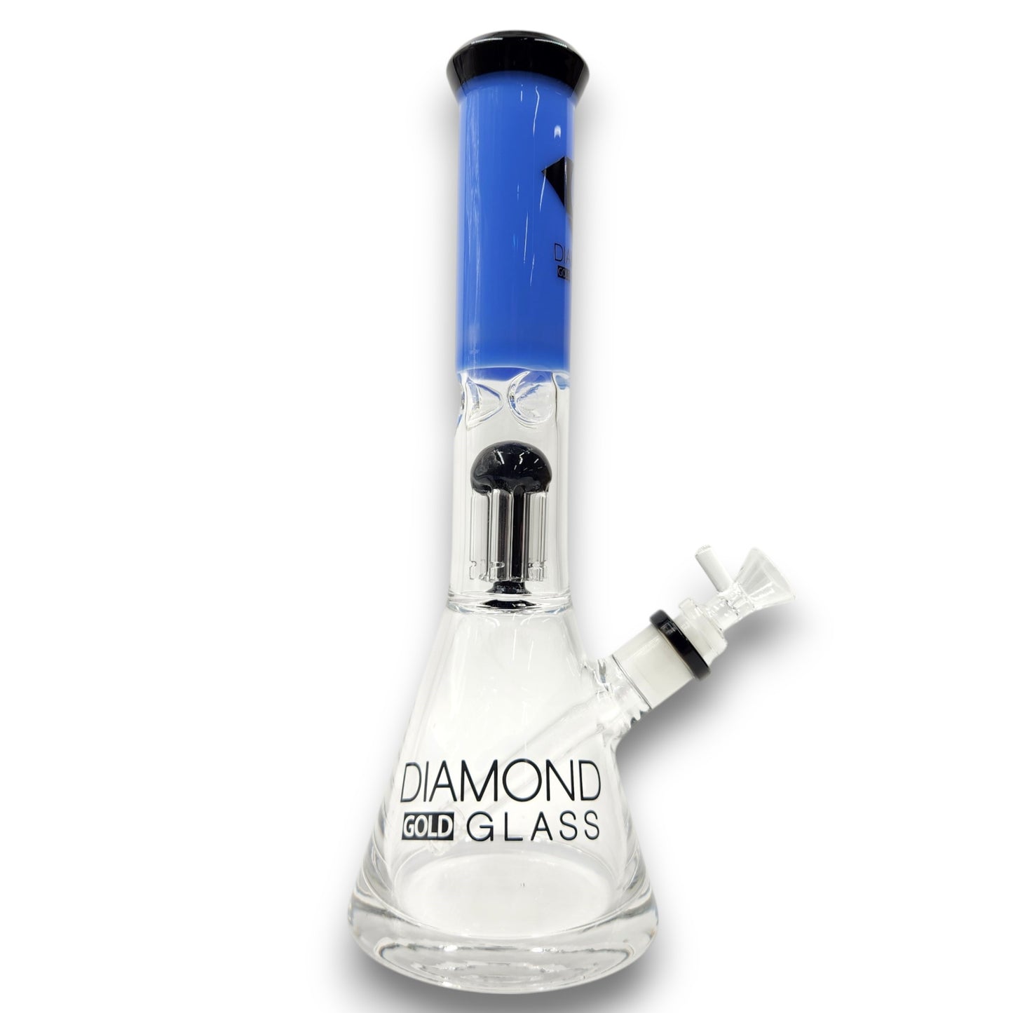 13" Diamond Heavy Duty Tree Percolator Beaker Bong