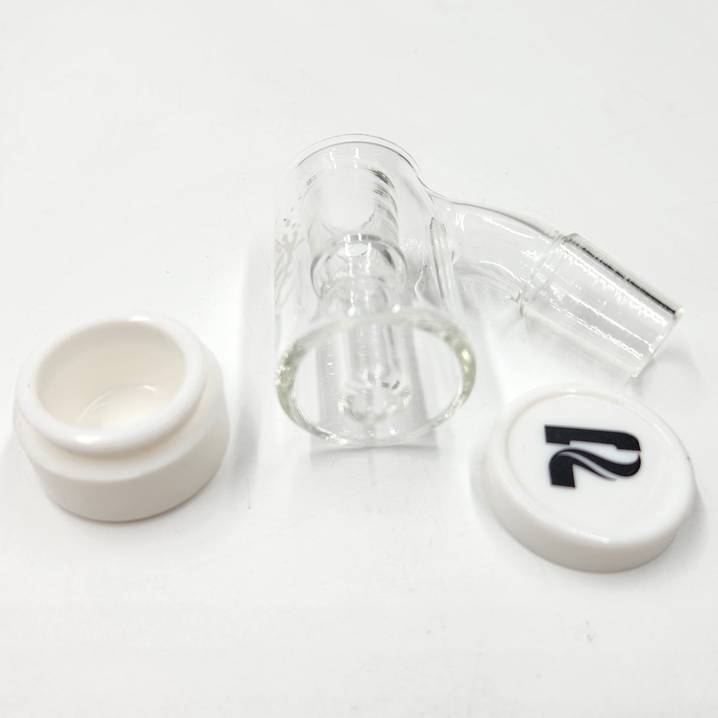 Pulsar Oil Reclaimer with Storage 45 deg 14mm male slide / 19mm male to bong