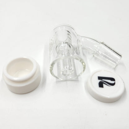 Pulsar Oil Reclaimer with Storage 45 deg 14mm male slide / 19mm male to bong