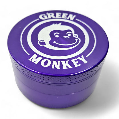 3" Green Monkey Capuchin Aluminum 4 Piece Grinder