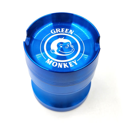 2-1/2" Green Monkey Chacma Metal Grinder with Ashtray