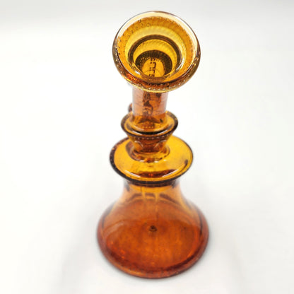 6-1/2" Pulsar Bubble Matrix Hourglass Dab Rig Bong