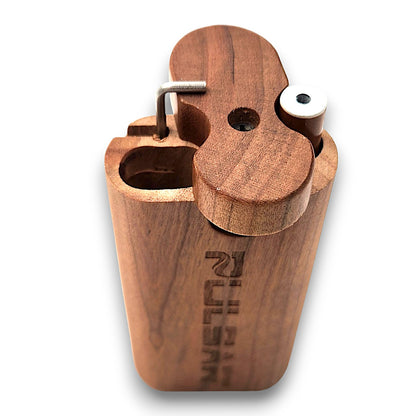 Pulsar 4" Wooden Dugout Storage and Metal Cigarette