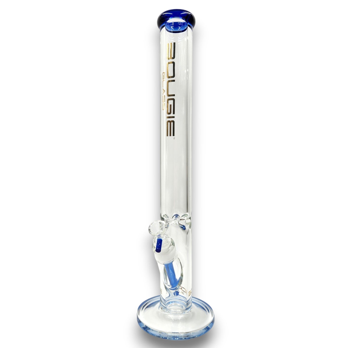 18" Bougie Straight Tube Heavy Duty Bong