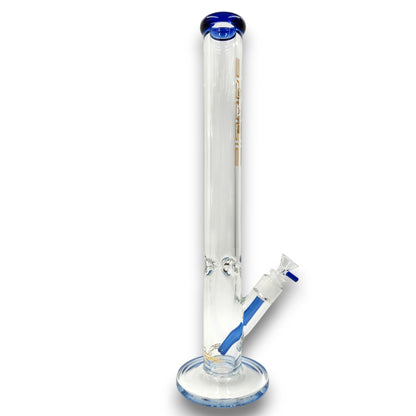 18" Bougie Straight Tube Heavy Duty Bong