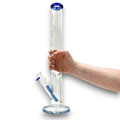 18" Bougie Straight Tube Heavy Duty Bong