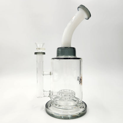 11" Aqua Works Large Circ Perc Barrel Bong