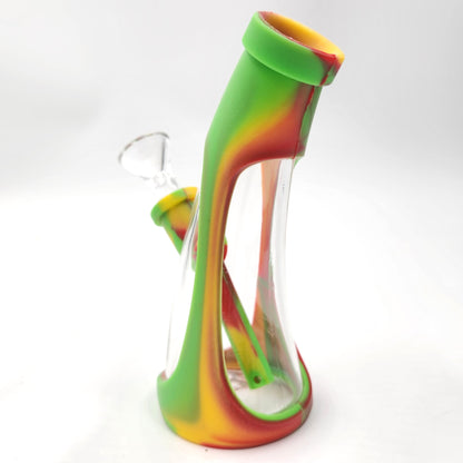 6" Waxmaid Horn Silicone Mini Bong