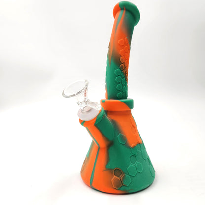 Silicone 8" Beaker Bong