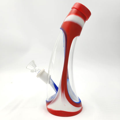 9" Waxmaid Horn Silicone Bong