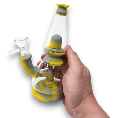 7" Silicone UFO Bong