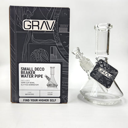 7" GRAV Small Deco Beaker Bong