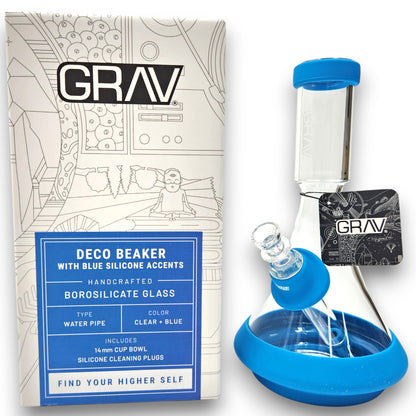 GRAV 9" Deco Silicone Beaker Bong