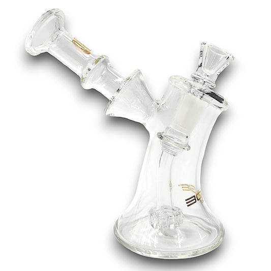 7" Bougie Angled Beaker Circ Perc Bong