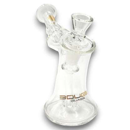 7" Bougie Angled Beaker Circ Perc Bong