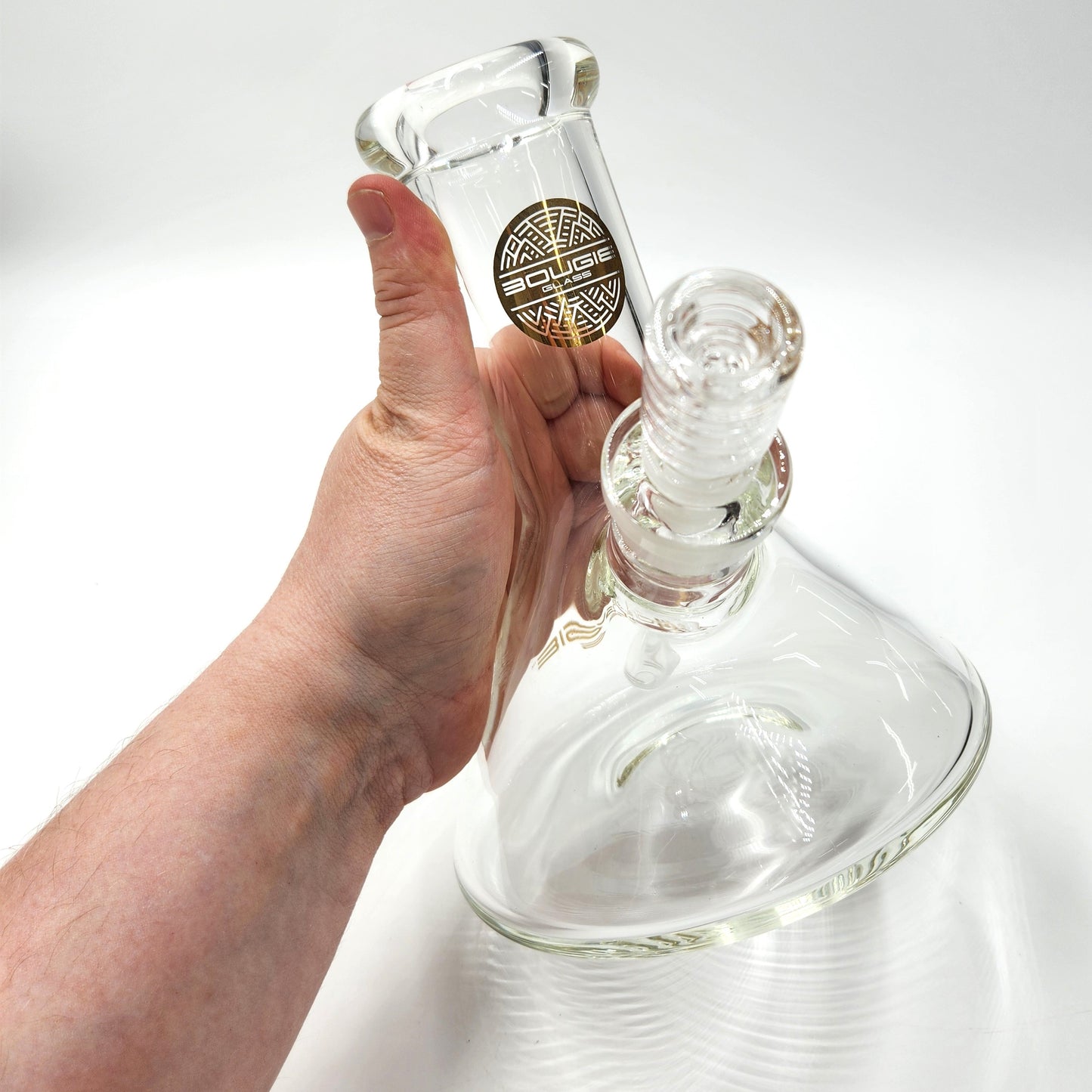 8" Bougie Heavy Duty Beaker Bong