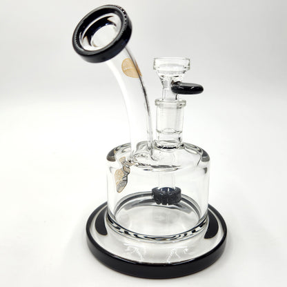 7" Bougie Barrel Circ Percolator Bong