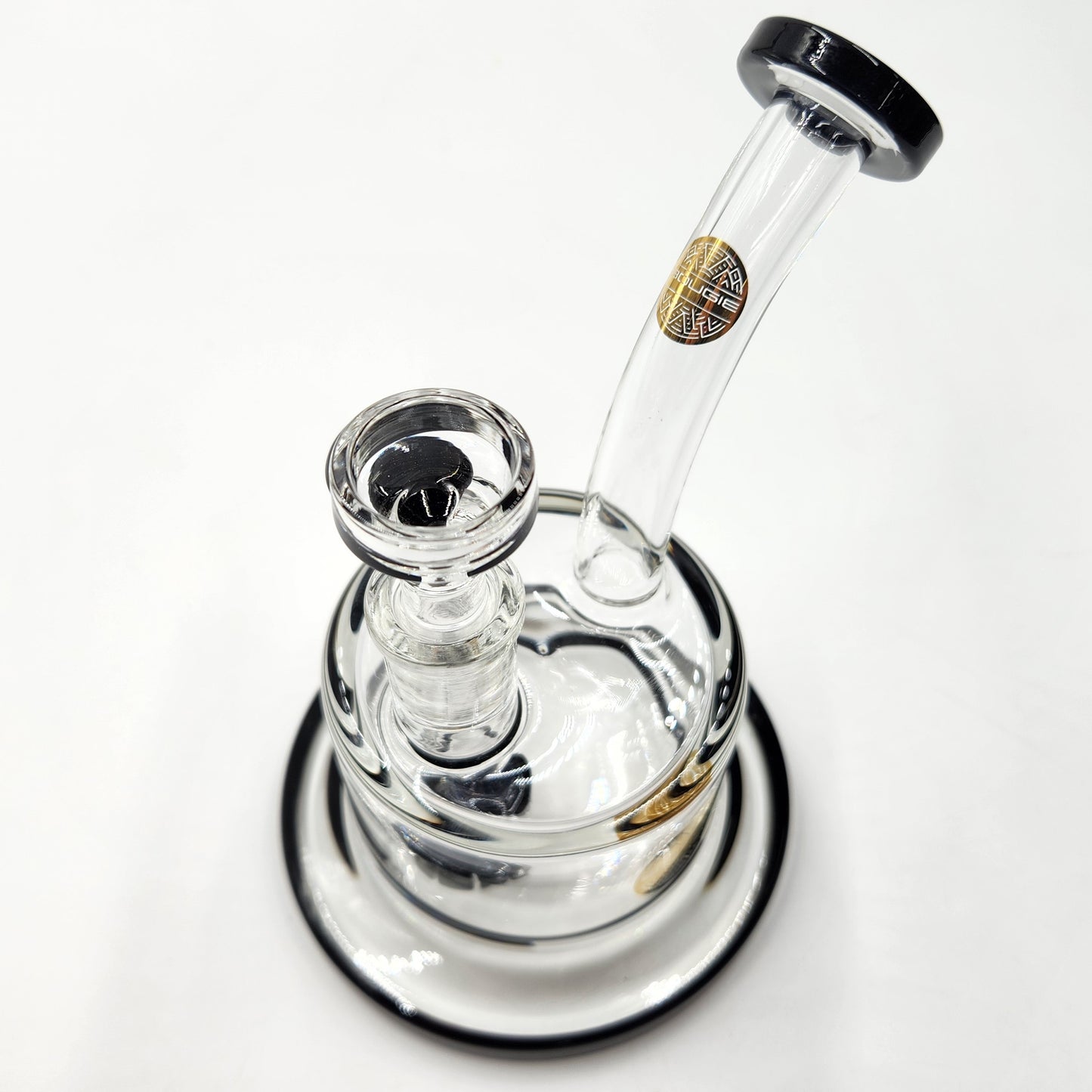 7" Bougie Barrel Circ Percolator Bong